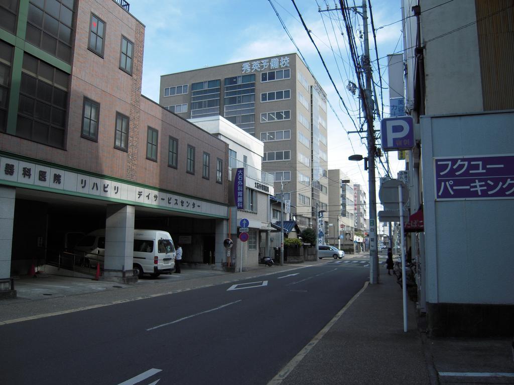 שיזוקה Business Hotel Sunpu מראה חיצוני תמונה